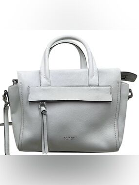 {COACH} Bleecker Mini Riley Carryall Crossbody in Saffiano Leather